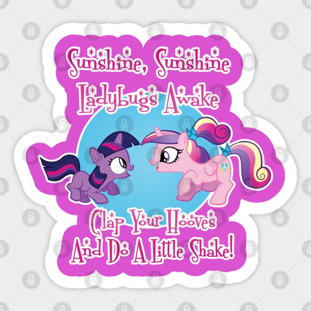 Do A Little Shake Sticker by ChristaDoodles